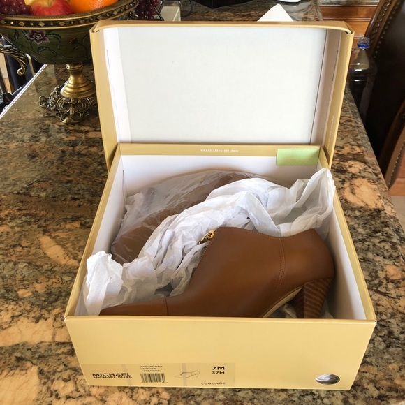 MICHAEL Michael Kors, Genuine Leather Booties - Picture 8 of 8